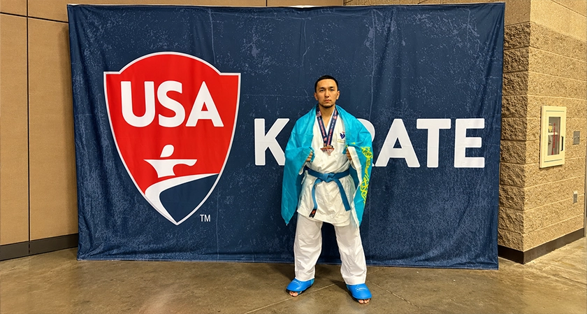  Nurzhan Lesbek Wins First Place at USA Open in Texas 